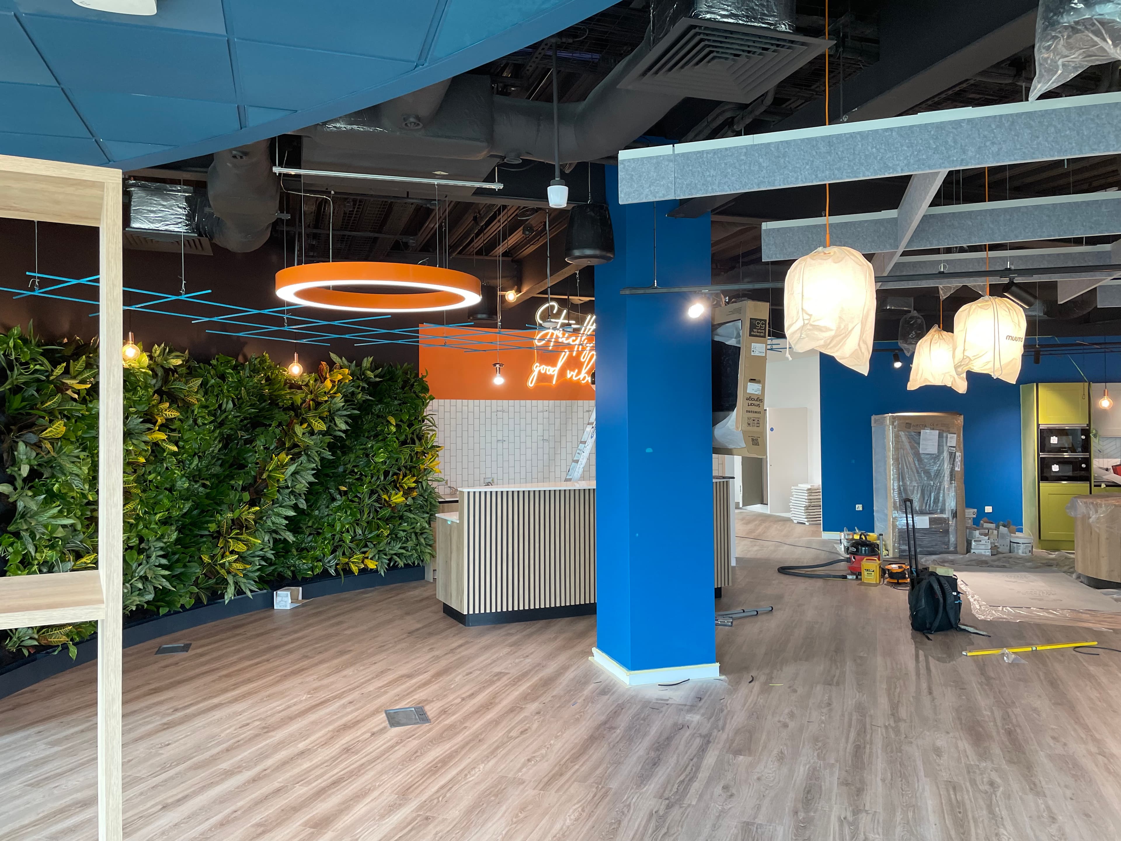 Commercial interior fit-out maintained by Rossair